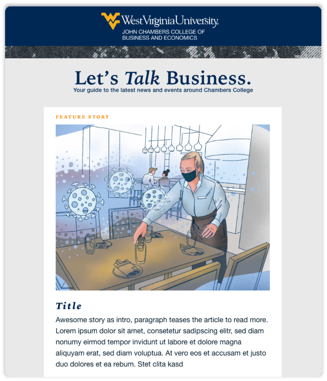 Lets talk Business newsletter